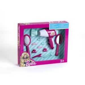 Klein Barbie Hársnyrtisett með hárblásara