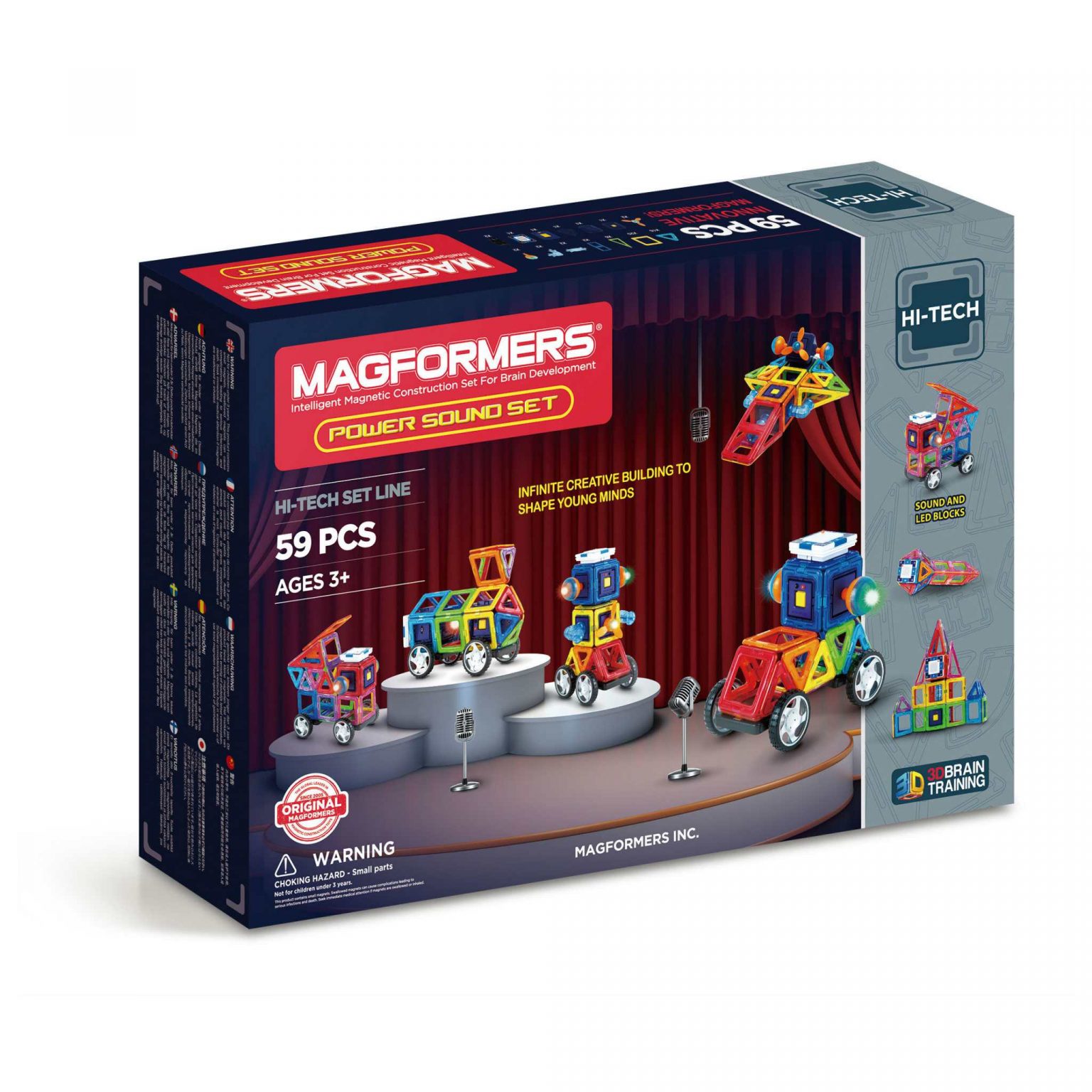 Magformers Hi-Tech – Power sound set